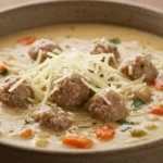 creamy parmesan italian sausage soup