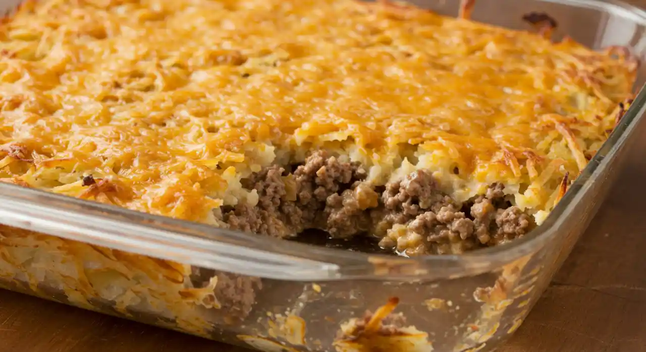 Ground Beef and Hash Brown Casserole zoom image