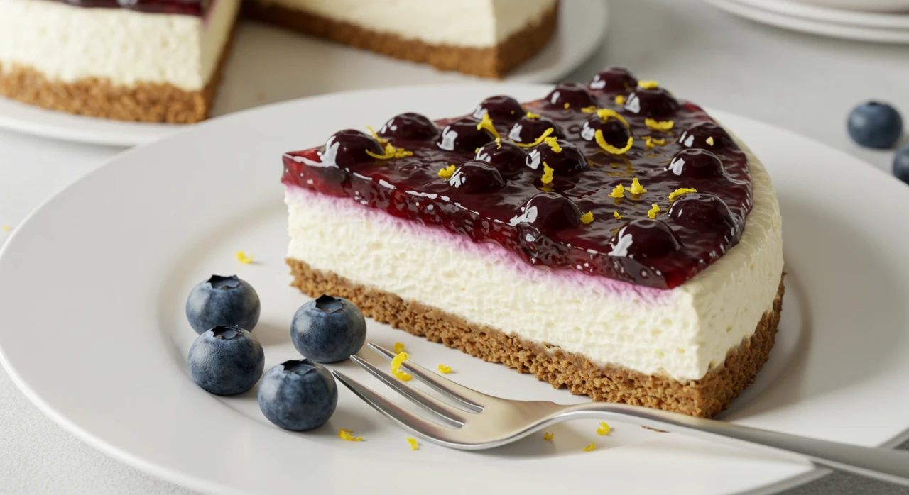 Lemon Blueberry Cheesecake