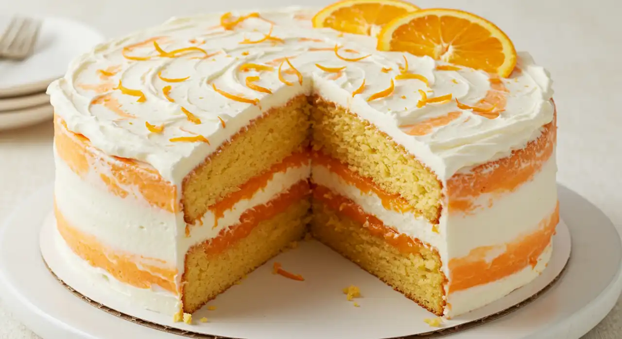 orange creamsicle cake