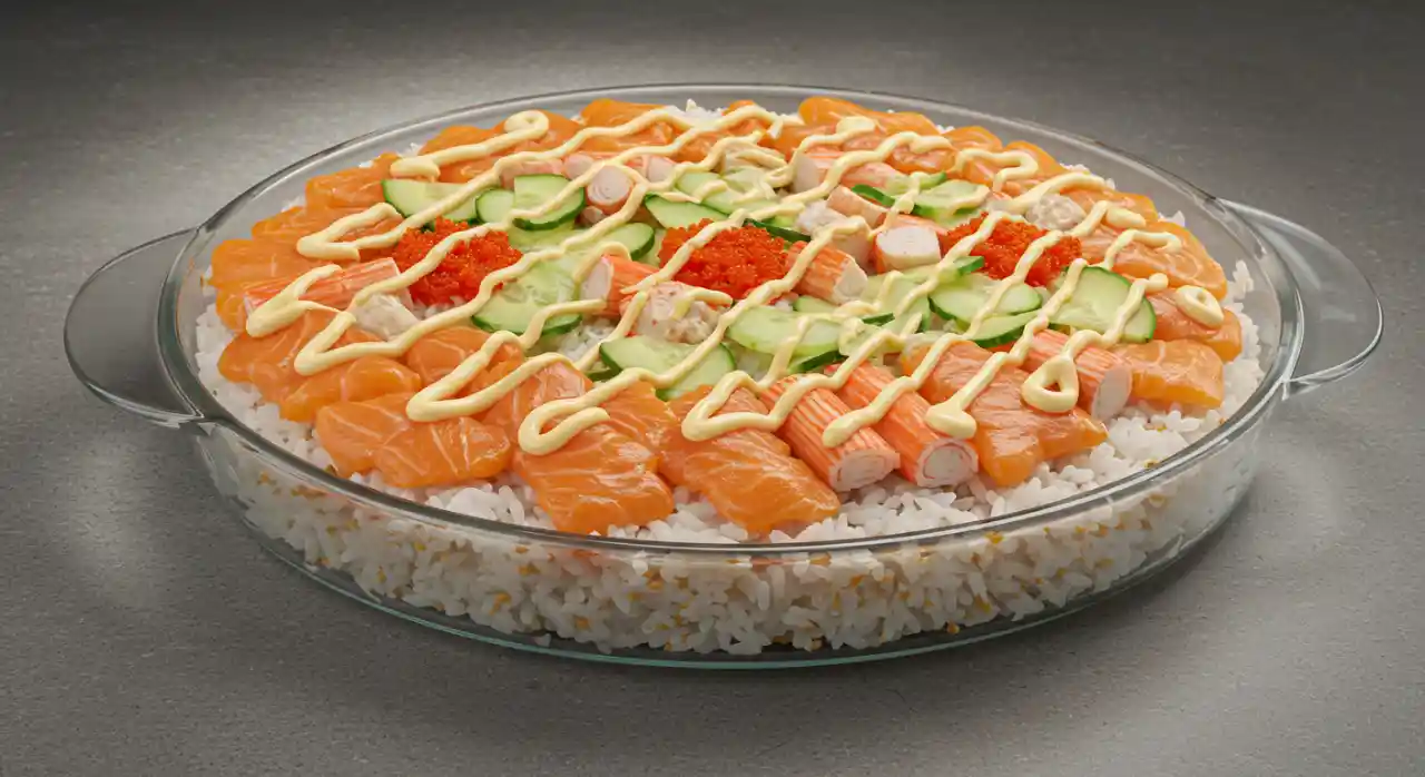 sushi bake