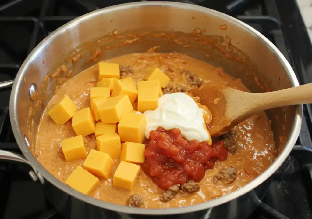 Mixing the Cheese Rotel